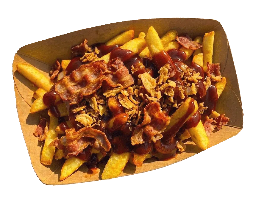Smoked fries · Burger Bucht